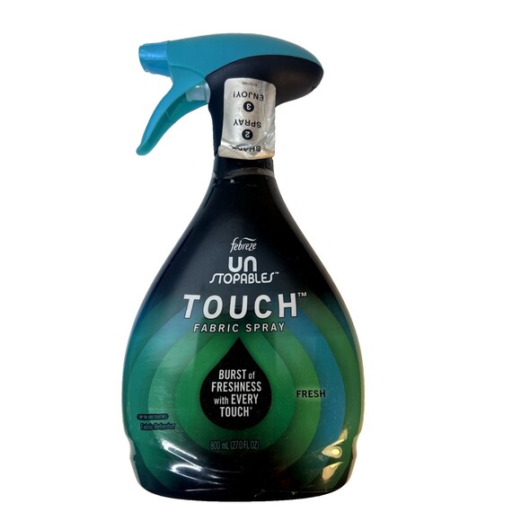 NEW Febreze Unstopables Touch Fabric Spray Odor Paradise Fresh 27 Oz- 2 pack - Picture 5 of 5